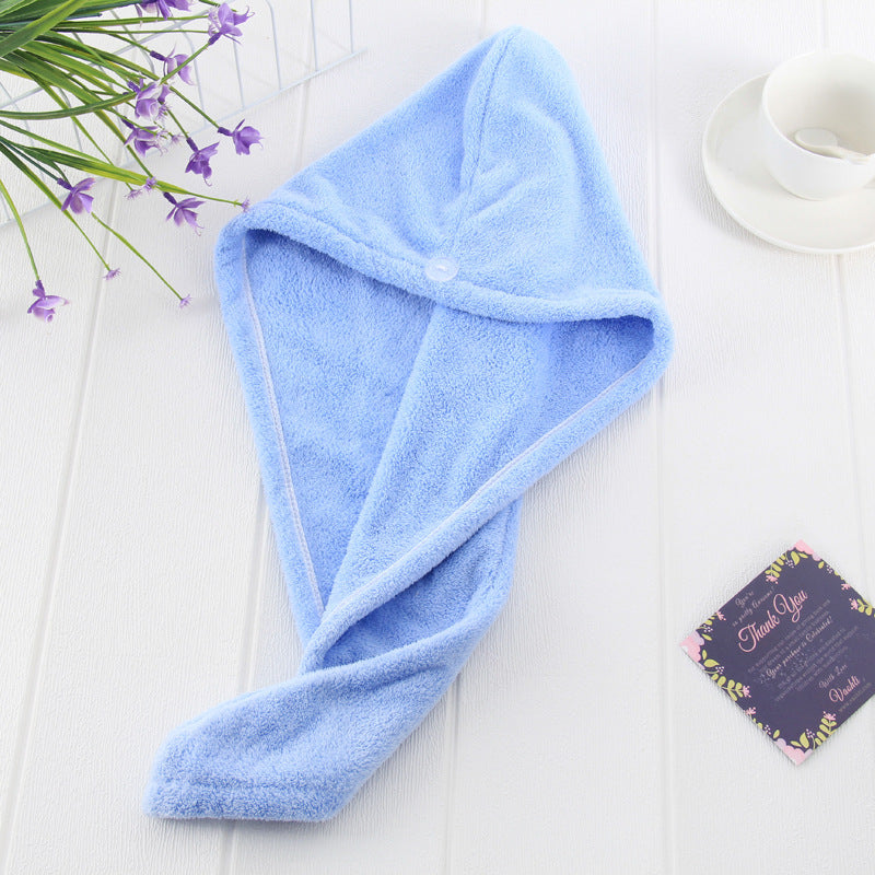 Microfiber Hair Dryer Towel Cap