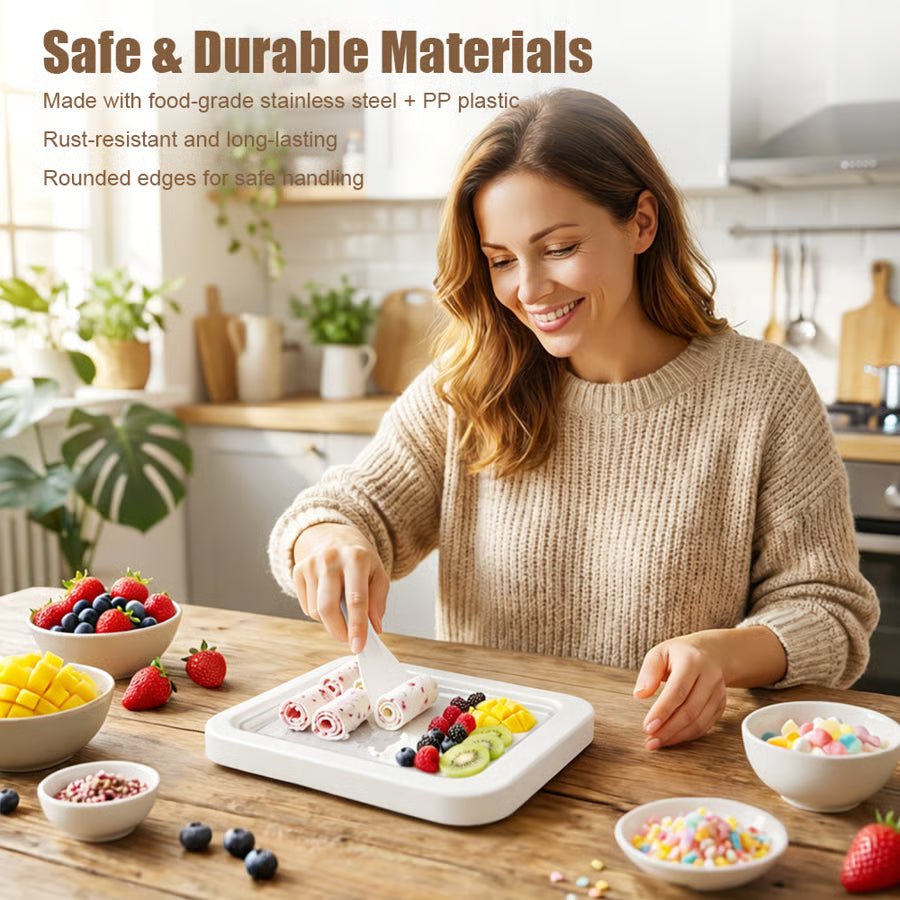 Rolled Ice Cream Maker Kit