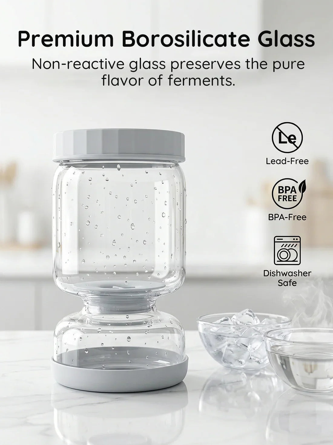 Homnoble Pickle and Olive Hourglass Jar